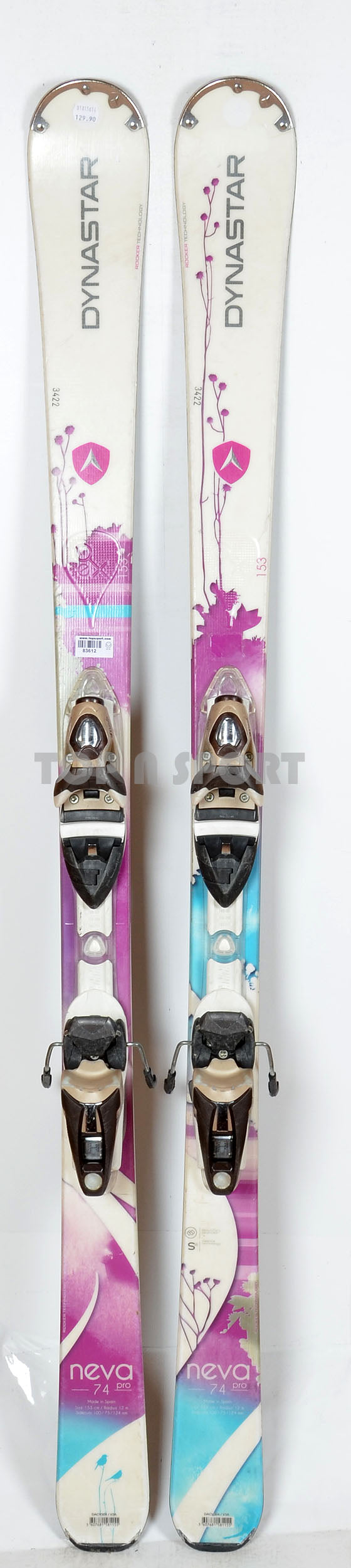 Dynastar NEVA 74 PRO - skis d'occasion Femme