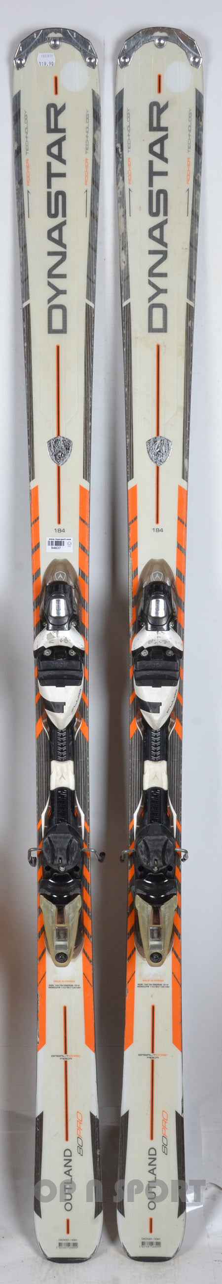 Dynastar OUTLAND 80 PRO white - skis d'occasion