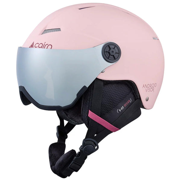 Cairn Android Visor Powder Pink - casque de ski neuf