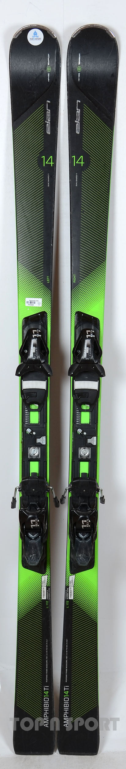 Elan AMPHIBIO 14 Ti Fusion - skis d'occasion