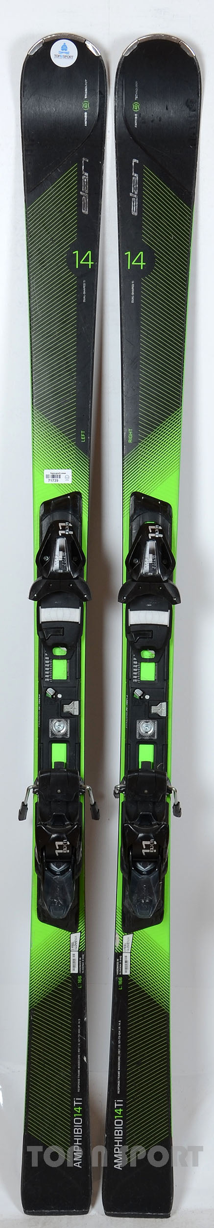 Elan AMPHIBIO 14 Ti Fusion - skis d'occasion