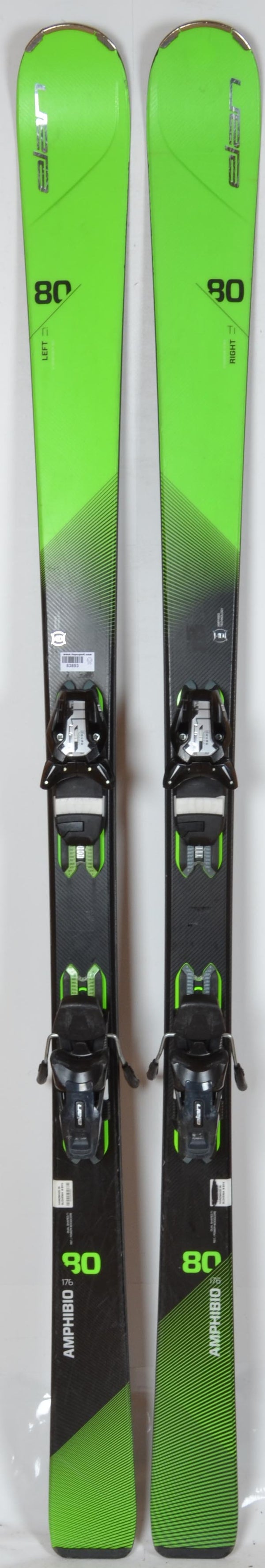 Elan AMPHIBIO 80 Ti PS - skis d'occasion