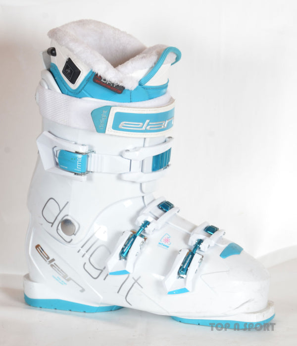 Elan DELIGHT (chauffante) + chargeur - chaussures de ski d'occasion  Femme