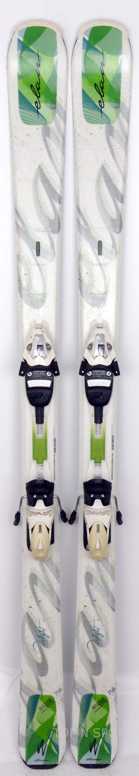 Elan DELIGHT QT White/Green - Skis d'occasion Femme