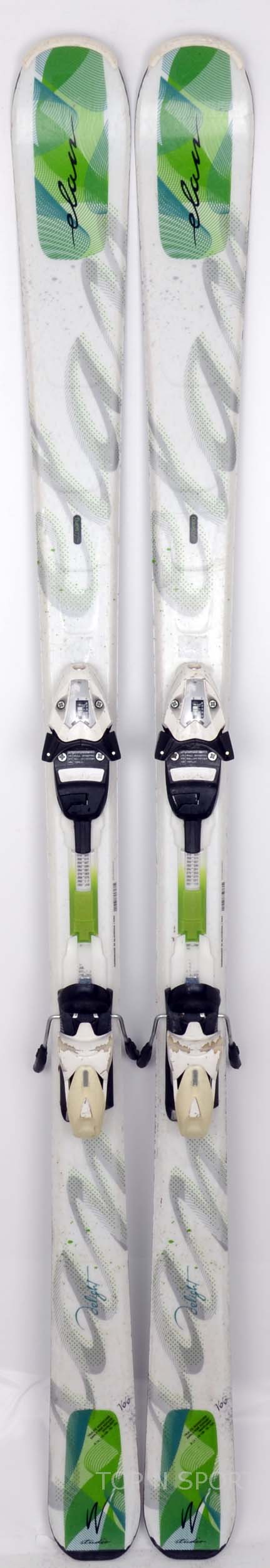 Elan DELIGHT QT White/Green - Skis d'occasion Femme