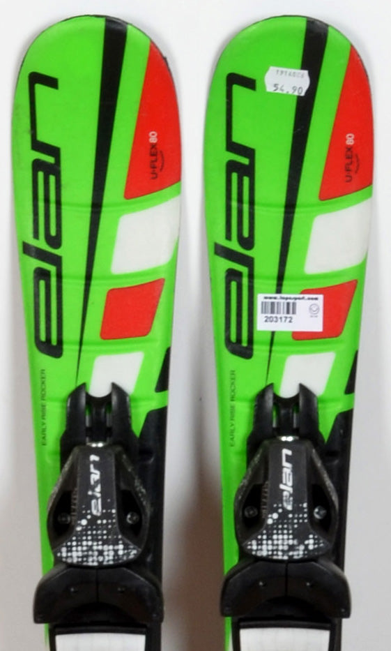 Elan JETT QT green - skis d'occasion Junior