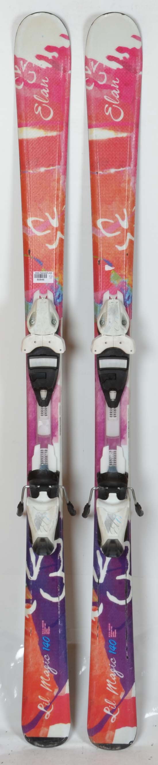 Elan LIL MAGIC Pink - skis d'occasion Junior