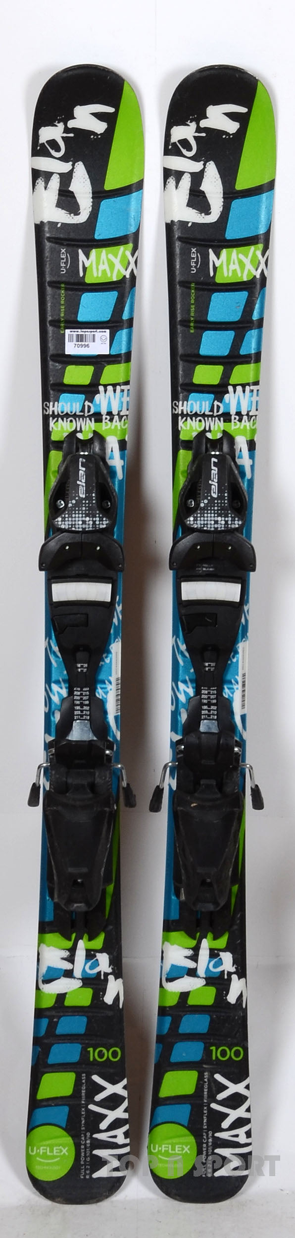 Elan MAXX QT - skis d'occasion Junior