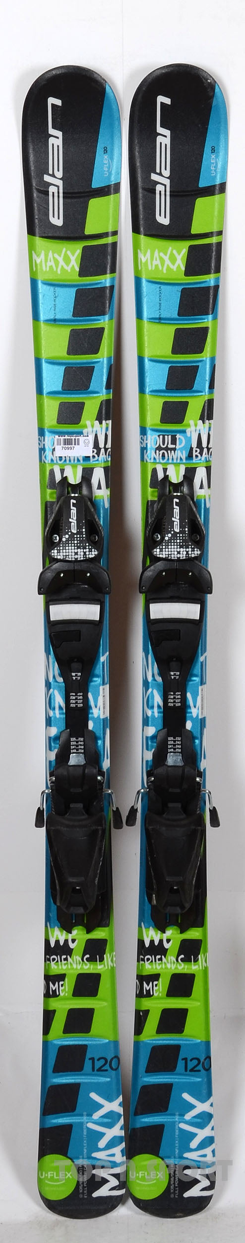Elan MAXX QT - skis d'occasion Junior