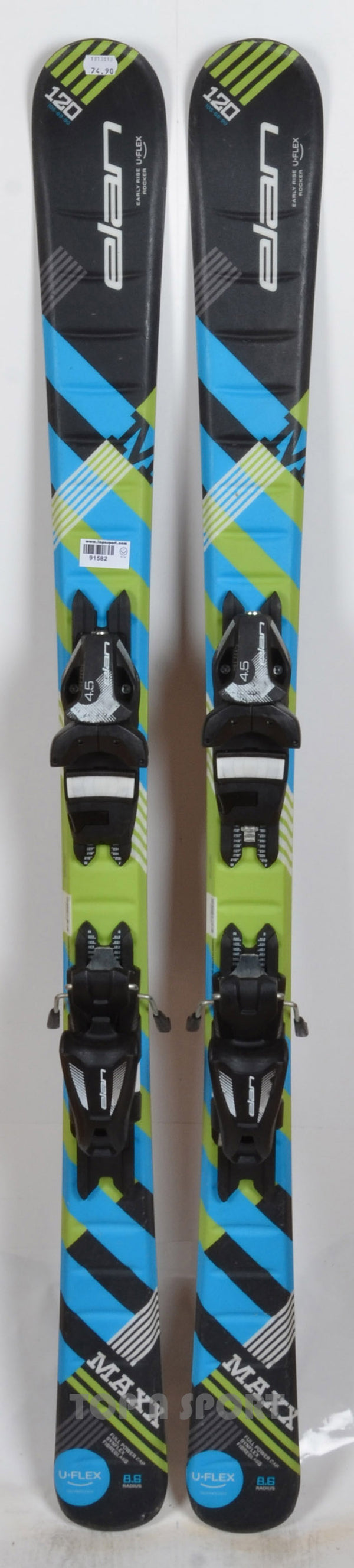 Elan MAXX QUCK SHIFT - skis d'occasion Junior