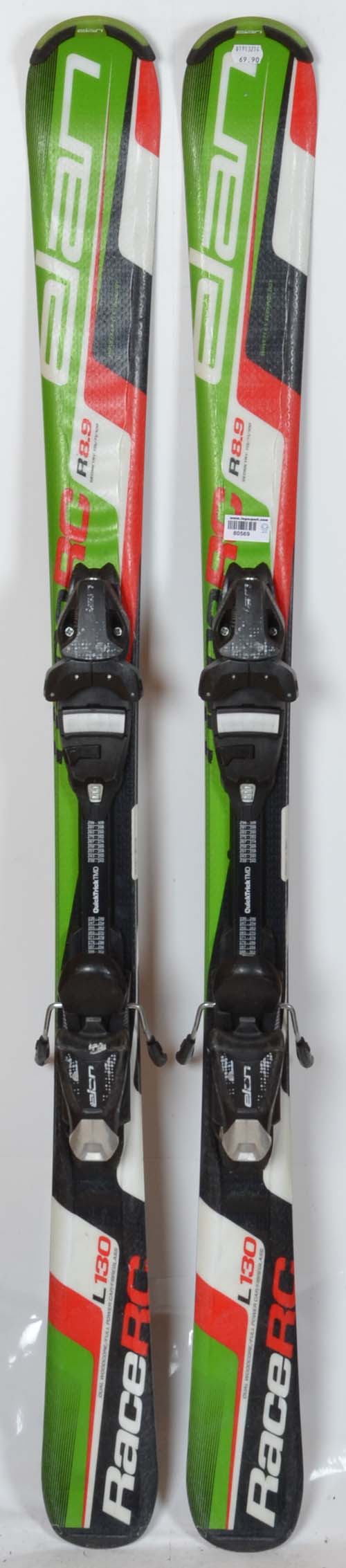 Elan RC RACE green - skis d'occasion Junior