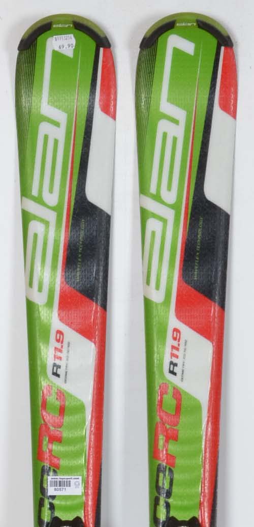Elan RC RACE green - skis d'occasion Junior
