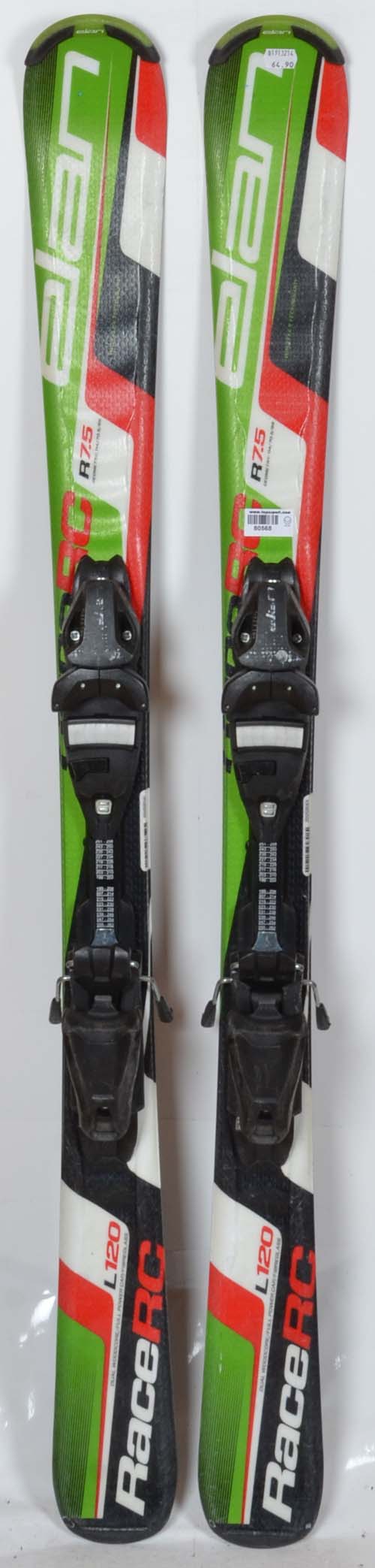 Elan RC RACE green - skis d'occasion Junior