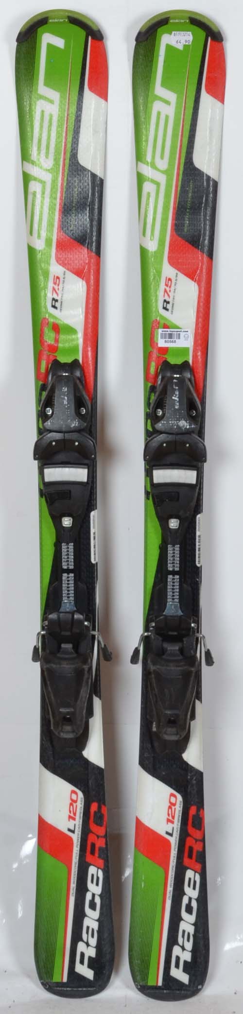 Elan RC RACE green - skis d'occasion Junior