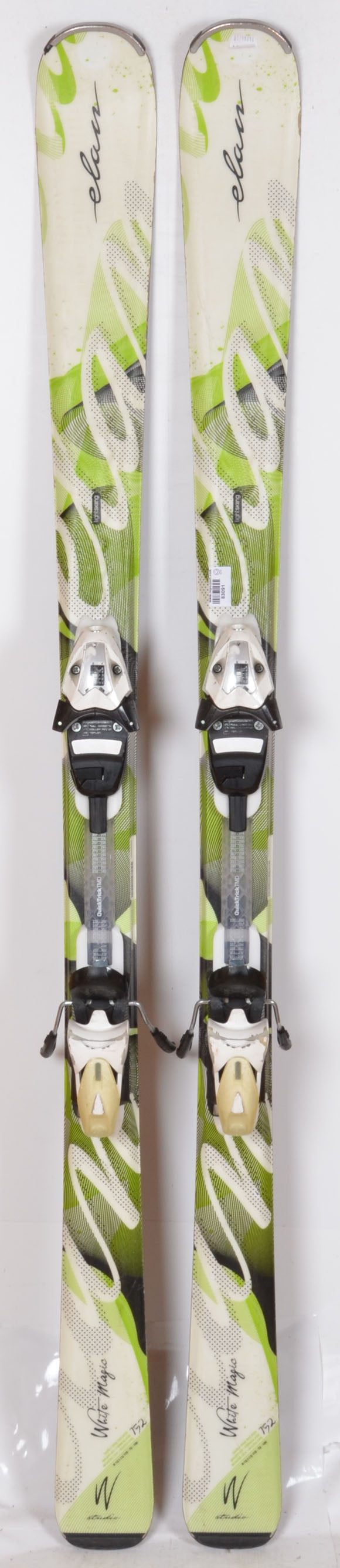 Elan WHITE MAGIC green - skis d'occasion Femme