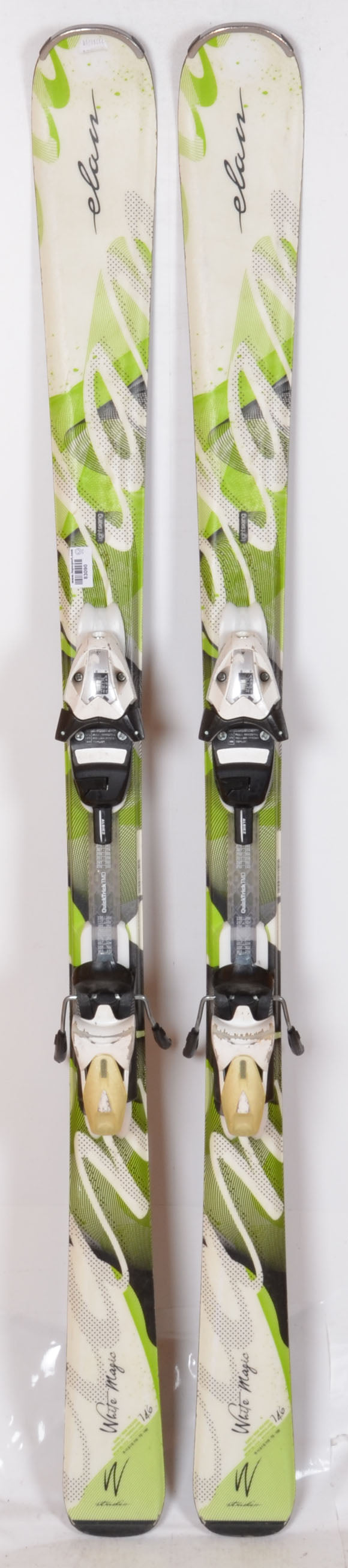 Elan WHITE MAGIC green - skis d'occasion Femme