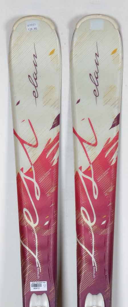 Elan ZEST QT pink - skis d'occasion Femme