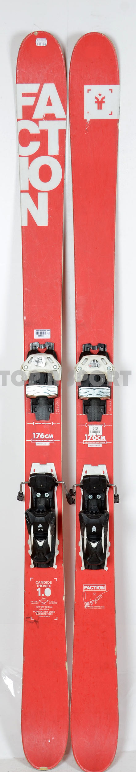 Faction CANDIDE 1.0 - skis d'occasion