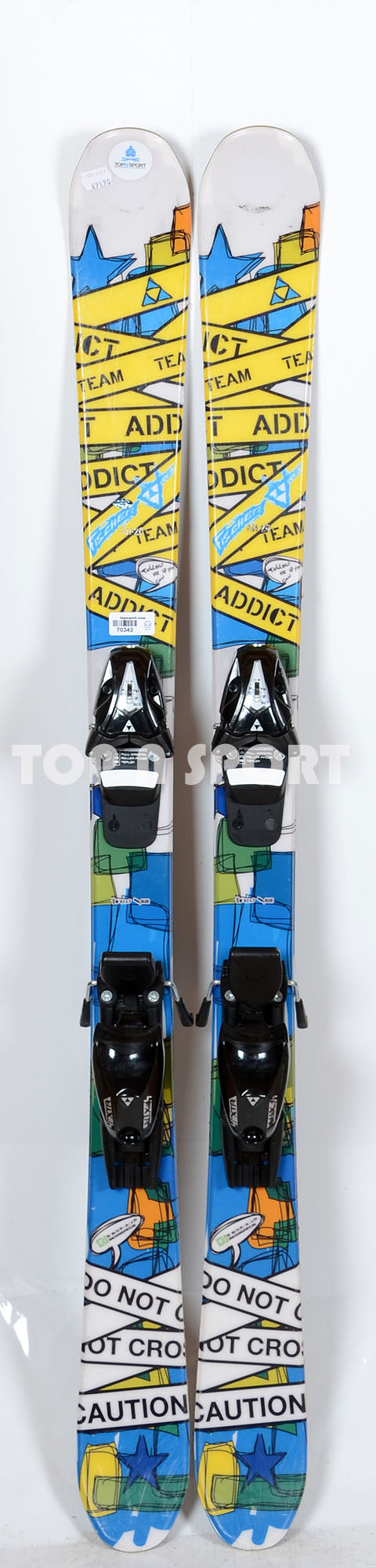 Fischer ADDICT TEAM - skis d'occasion Junior