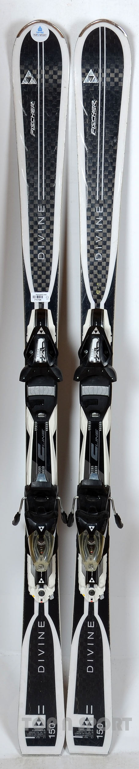 Fischer C-LINE DIVINE - skis d'occasion Femme