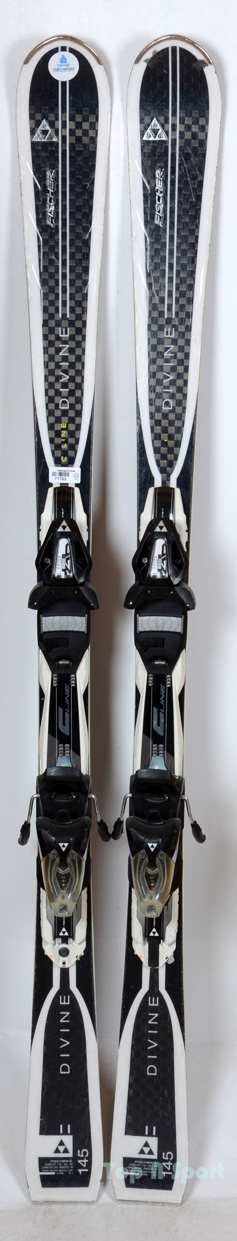 Fischer C-LINE DIVINE - skis d'occasion Femme