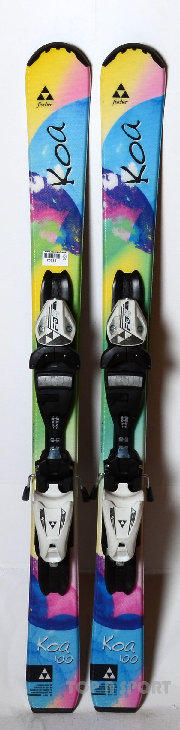 Fischer KOA JR - skis d'occasion Junior