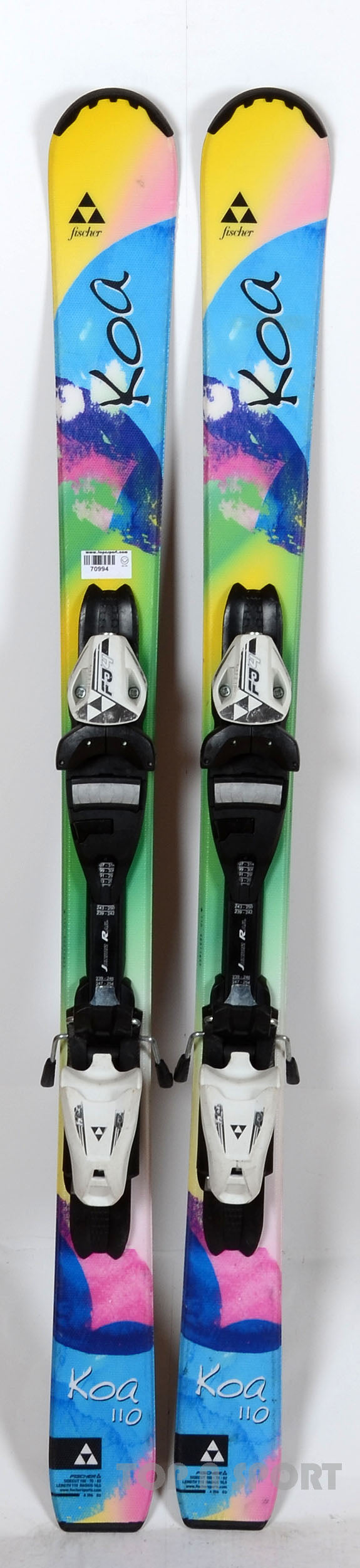 Fischer KOA JR - skis d'occasion Junior