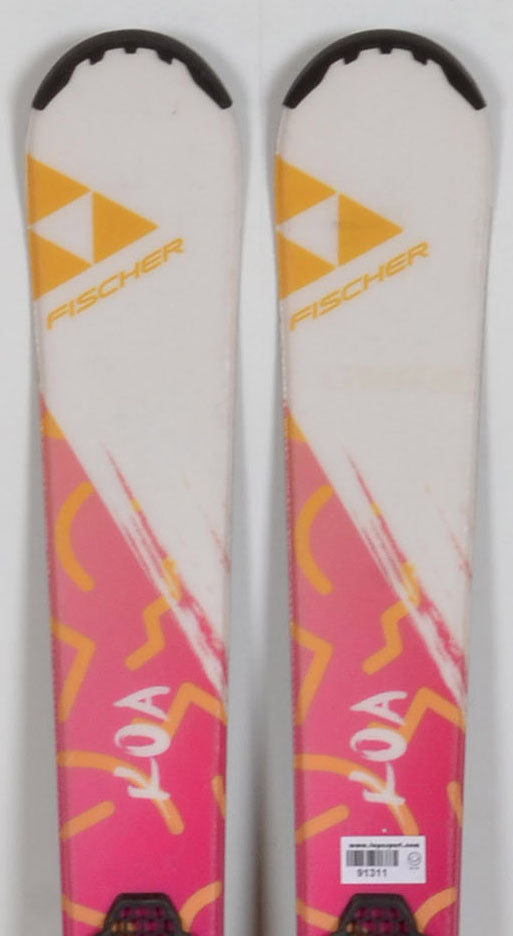 Fischer KOA JR white - skis d'occasion Junior