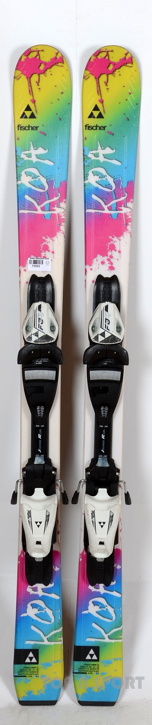 Fischer KOA JUNIOR - skis d'occasion Junior