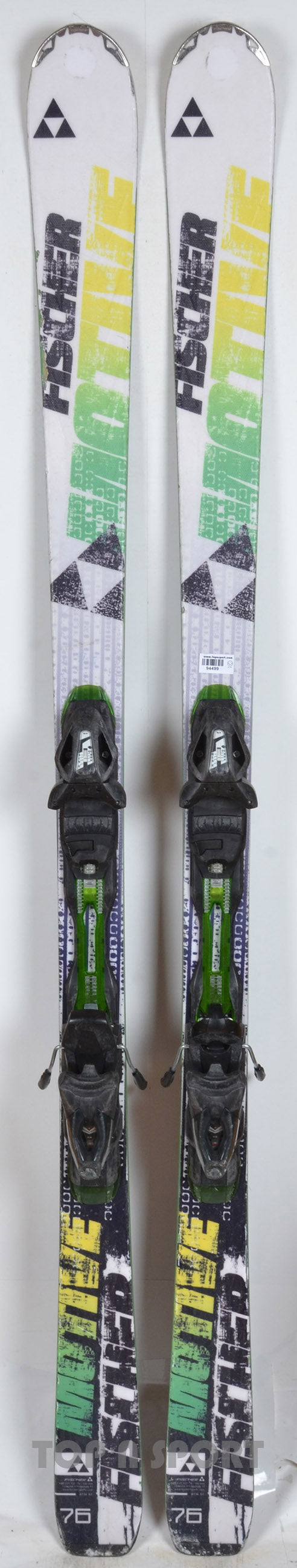 Fischer MOTIVE 76 white - skis d'occasion