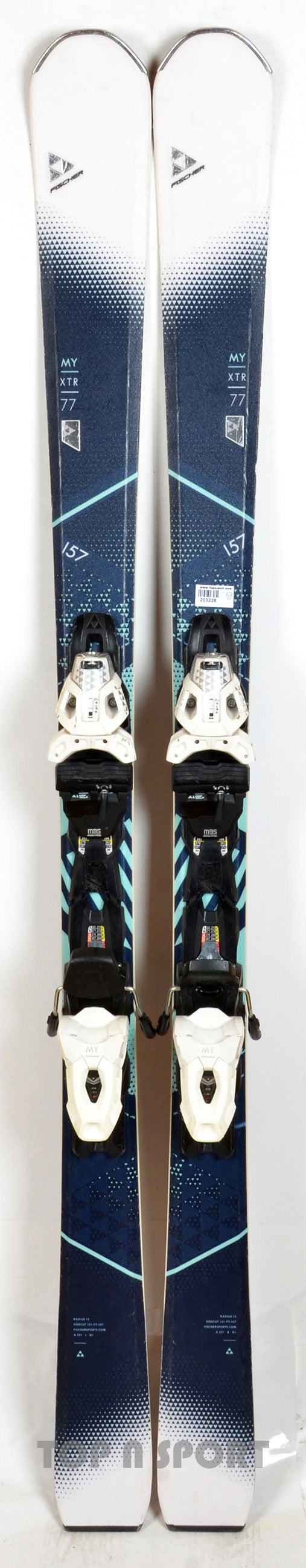 Fischer MY XTR 77 (MTN 77) - skis d'occasion Femme