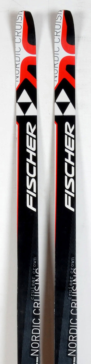 Fischer NORDIC CRUISING CRUISER CROWN + FIX SNS - skis de fond d'occasion Classique