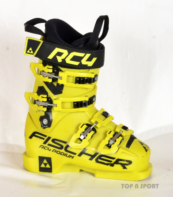 Fischer PODIUM 70 JR yellow - chaussures de ski d'occasion  Junior