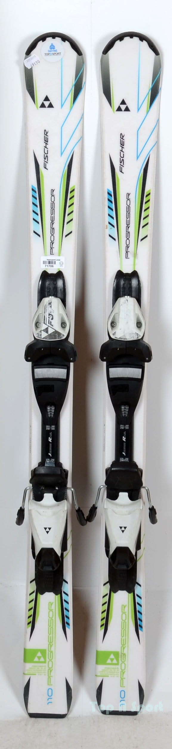 Fischer PROGRESSOR Jr - skis d'occasion Junior