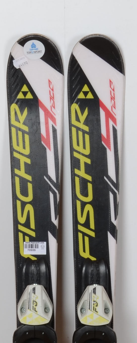 Fischer RC 4 RACE JR black - Skis d'occasion Junior