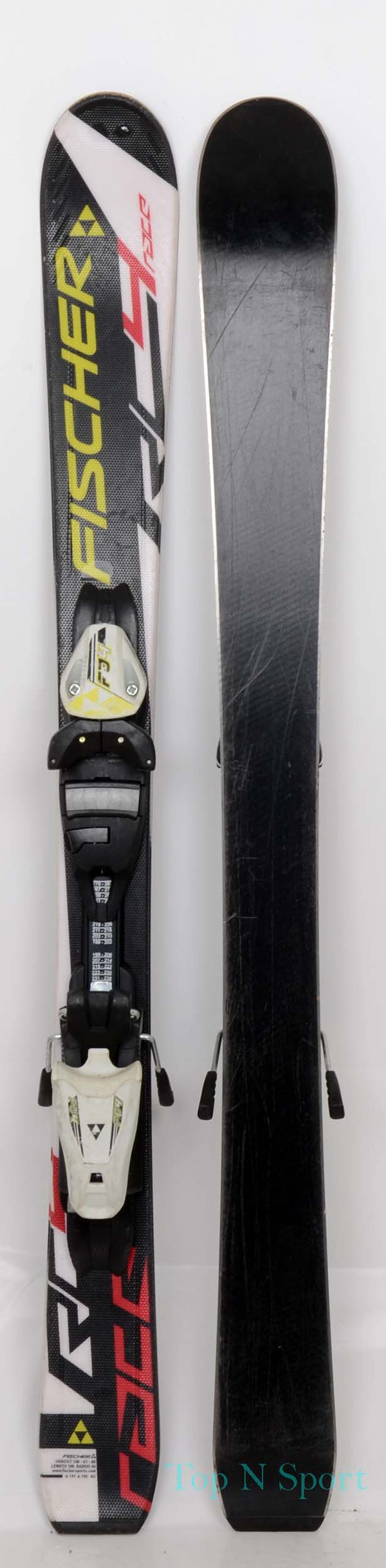 Fischer RC 4 RACE JR black - Skis d'occasion Junior