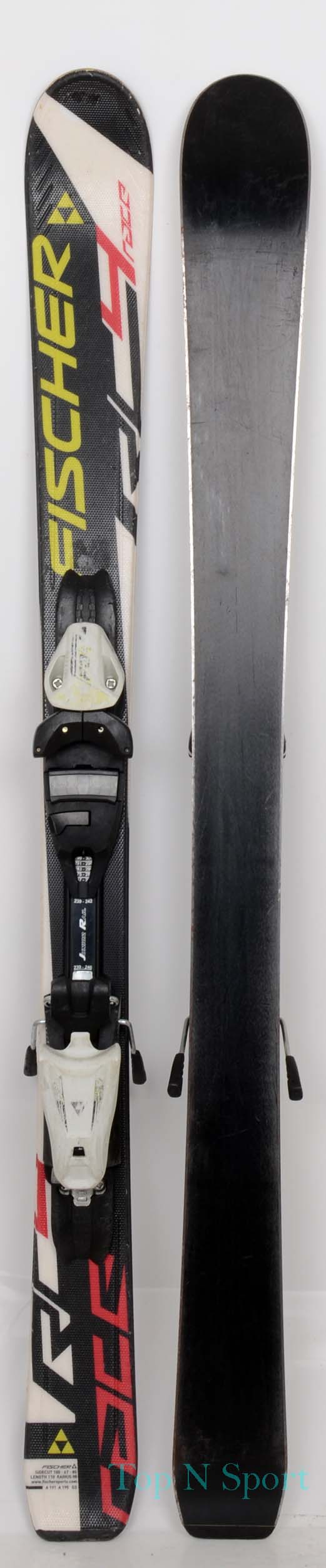 Fischer RC 4 RACE JR black - Skis d'occasion Junior