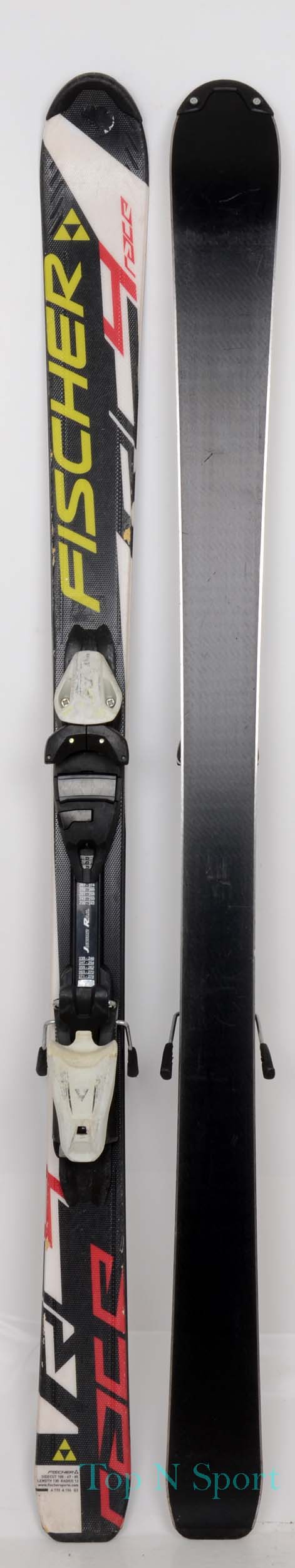 Fischer RC 4 RACE JR black - Skis d'occasion Junior