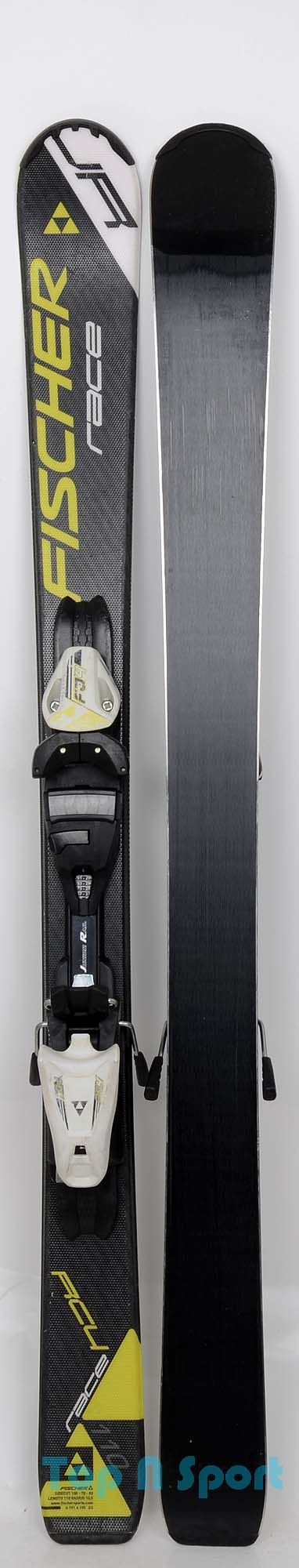 Fischer RC 4 RACE JR Blk - skis d'occasion Junior