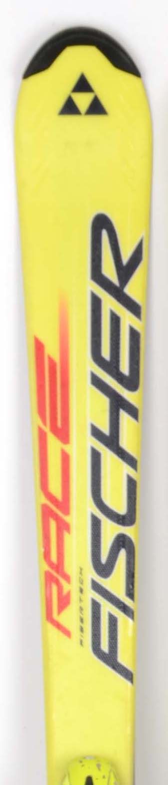 Fischer RC 4 RACE JR Yellow - Skis d'occasion Junior