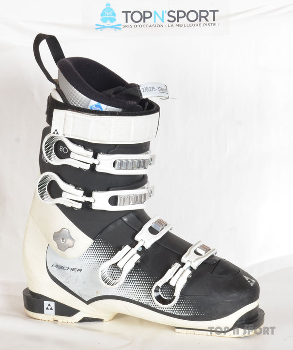 Fischer RC PRO 80 XTR W white - chaussures de ski d'occasion Femme