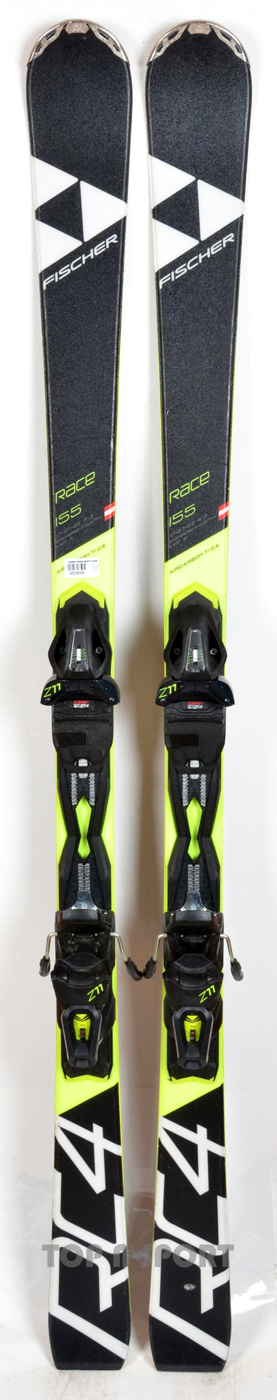 Fischer RC4 RACE AIR CARBON black - skis d'occasion