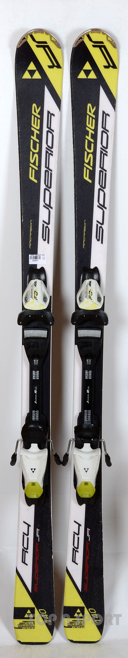 Fischer RC4 SUPERIOR JR - skis d'occasion Junior
