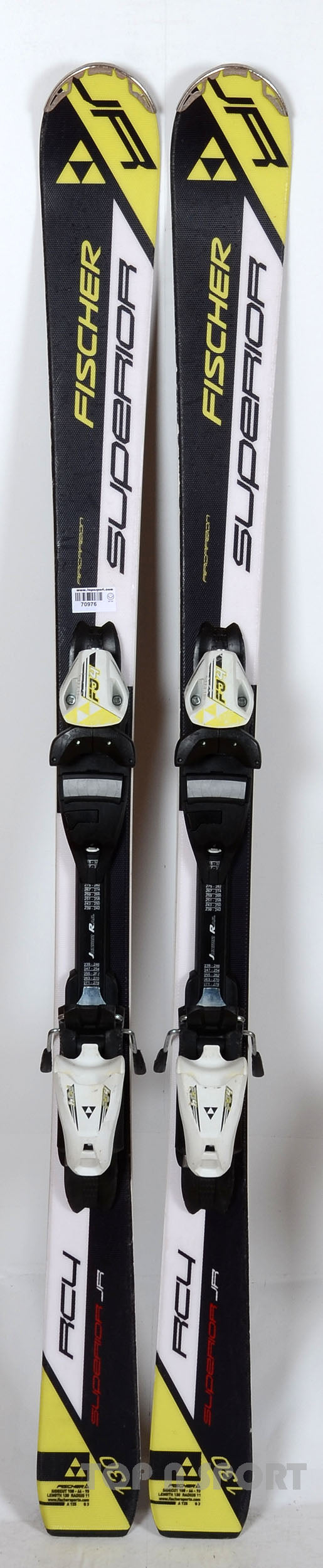 Fischer RC4 SUPERIOR JR - skis d'occasion Junior