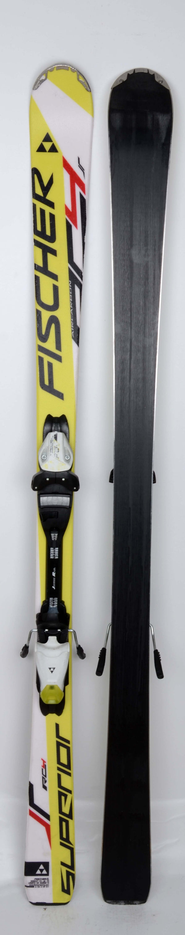 Fischer RC4 SUPERIOR JR Yellow - Skis d'occasion Junior
