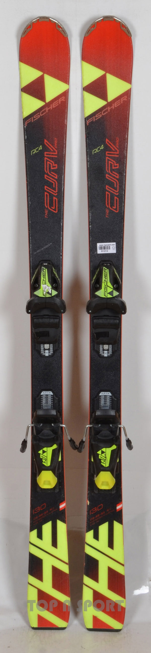 Fischer RC4 THE CURV PRO - skis d'occasion Junior