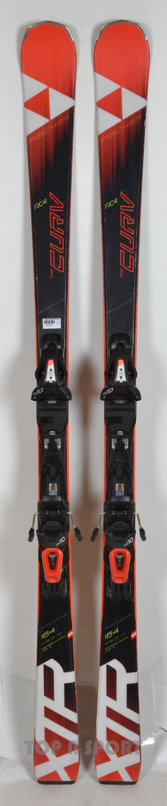 Fischer RC4 THE CURV XTR - skis d'occasion