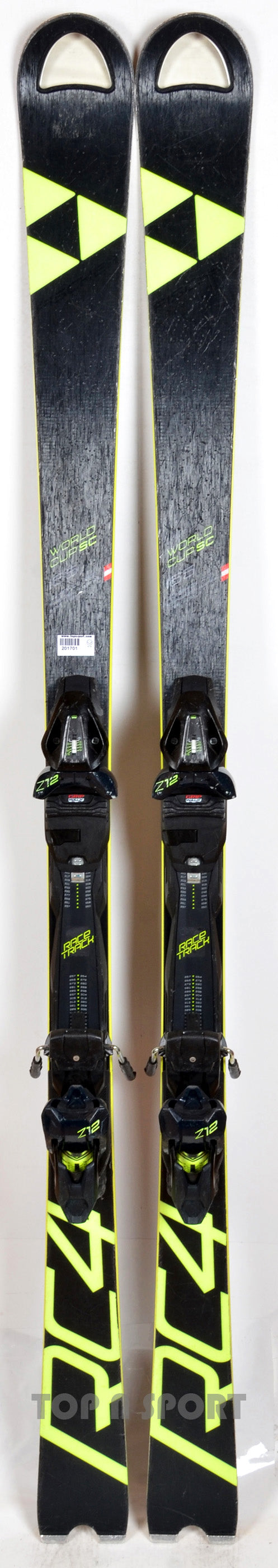 Fischer RC4 WORLDCUP SC black - skis d'occasion