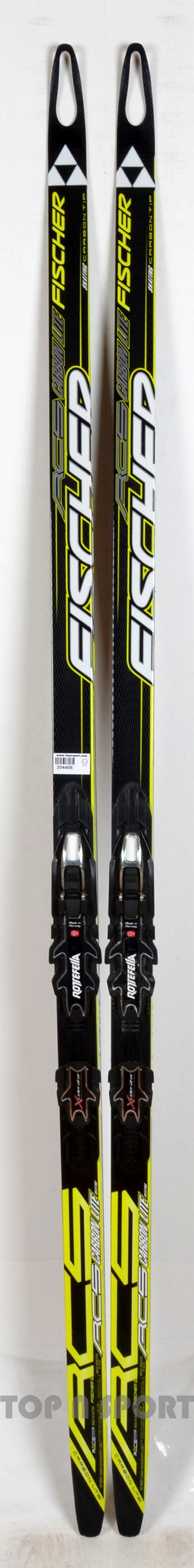 Fischer RCS CARBON LITE SKATE JR - skis de fond d'occasion Skating Junior