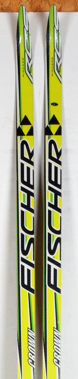 Fischer RCS CROWN + FIX NNN - skis de fond d'occasion Classique